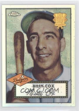 2002 Topps Chrome - 1952 Reprints - Refractor #52R-13 - Billy Cox [Good to VG‑EX]