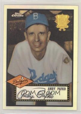 2002 Topps Chrome - 1952 Reprints - Refractor #52R-4 - Andy Pafko