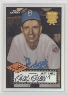 2002 Topps Chrome - 1952 Reprints - Refractor #52R-4 - Andy Pafko