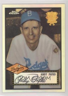 2002 Topps Chrome - 1952 Reprints - Refractor #52R-4 - Andy Pafko