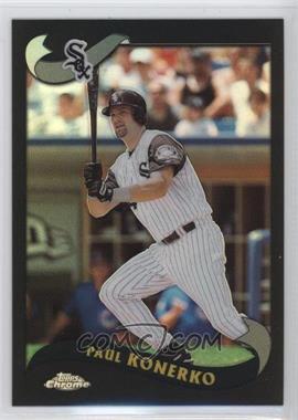 2002 Topps Chrome - [Base] - Black Refractor #264 - Paul Konerko /50