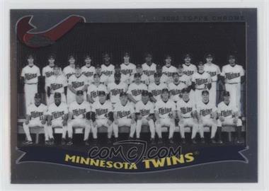 2002 Topps Chrome - [Base] #657 - Minnesota Twins Team