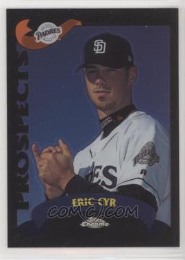 2002 Topps Chrome Traded & Rookies - [Base] - Black Refractor #T188 - Eric Cyr /100