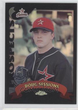 2002 Topps Chrome Traded & Rookies - [Base] - Black Refractor #T202 - Doug Sessions /100