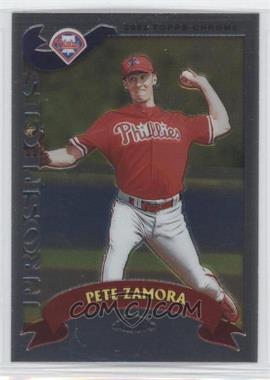 2002 Topps Chrome Traded & Rookies - [Base] #T126 - Pete Zamora