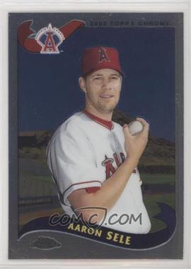 2002 Topps Chrome Traded & Rookies - [Base] #T81 - Aaron Sele