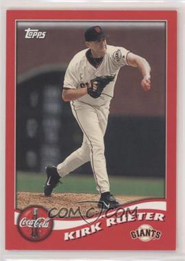 2002 Topps Coca-Cola San Francisco Giants - [Base] #10 - Kirk Rueter