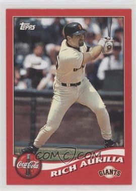 2002 Topps Coca-Cola San Francisco Giants - [Base] #2 - Rich Aurilia