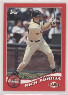 2002 Topps Coca-Cola San Francisco Giants - [Base] #2 - Rich Aurilia