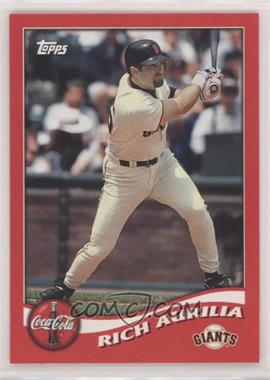 2002 Topps Coca-Cola San Francisco Giants - [Base] #2 - Rich Aurilia