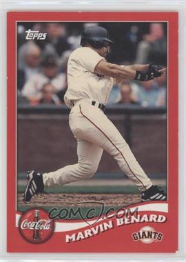 2002 Topps Coca-Cola San Francisco Giants - [Base] #4 - Marvin Benard