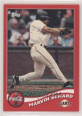 2002 Topps Coca-Cola San Francisco Giants - [Base] #4 - Marvin Benard