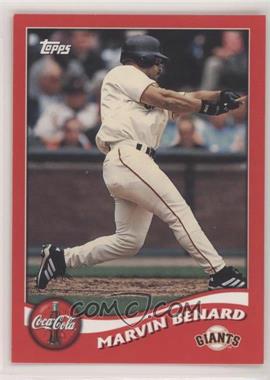 2002 Topps Coca-Cola San Francisco Giants - [Base] #4 - Marvin Benard