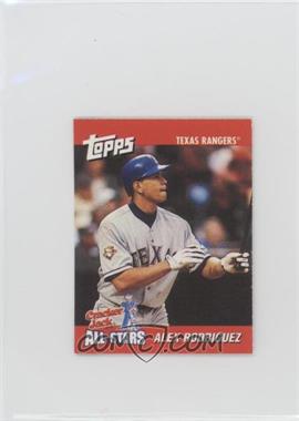 2002 Topps Cracker Jack All-Stars - Food Issue [Base] #14 - Alex Rodriguez