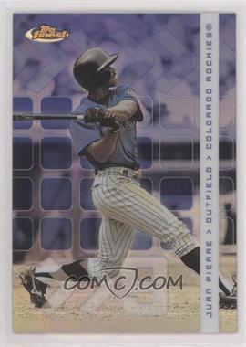 2002 Topps Finest - [Base] - Refractor #65 - Juan Pierre /499 [Good to VG‑EX]