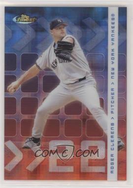 2002 Topps Finest - [Base] - X-Fractor #52 - Roger Clemens /299 [EX to NM]