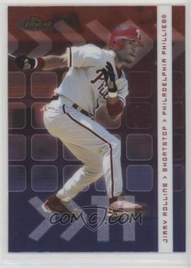 2002 Topps Finest - [Base] #39 - Jimmy Rollins