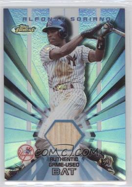 2002 Topps Finest - Bat Relics #FRB-RS - Alfonso Soriano