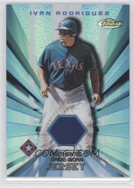 2002 Topps Finest - Jersey Relics #FRJ-IR - Ivan Rodriguez