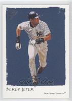 Derek Jeter (Blue Background)