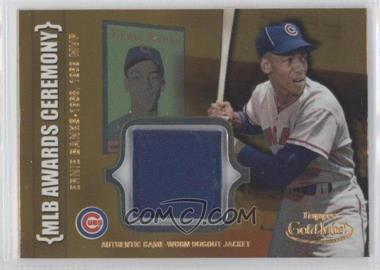 2002 Topps Gold Label - MLB Awards Ceremony Relic - Class 1 Gold #ACR-EB - Ernie Banks /500