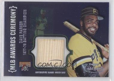 2002 Topps Gold Label - MLB Awards Ceremony Relic - Class 2 Platinum #ACR-DP4 - Dave Parker