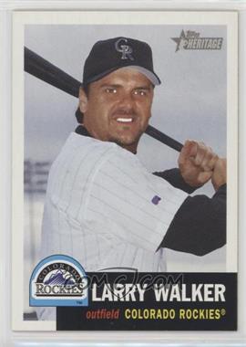 2002 Topps Heritage - [Base] #19 - Larry Walker