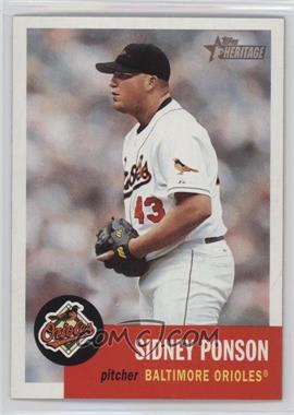 2002 Topps Heritage - [Base] #237 - Sidney Ponson