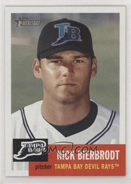 2002 Topps Heritage - [Base] #367 - Nick Bierbrodt