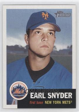 2002 Topps Heritage - [Base] #396 - Earl Snyder