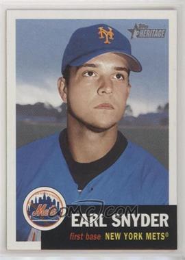 2002 Topps Heritage - [Base] #396 - Earl Snyder