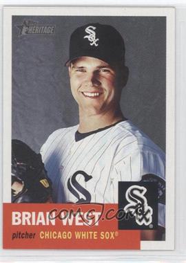 2002 Topps Heritage - [Base] #440 - Brian West