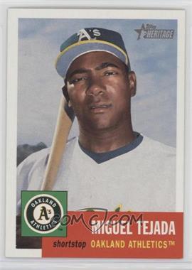 2002 Topps Heritage - [Base] #68 - Miguel Tejada