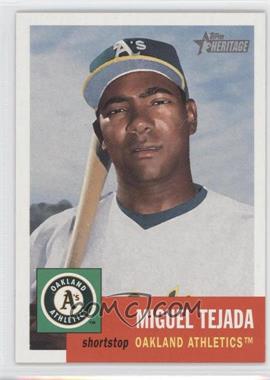 2002 Topps Heritage - [Base] #68 - Miguel Tejada