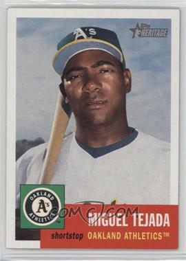 2002 Topps Heritage - [Base] #68 - Miguel Tejada