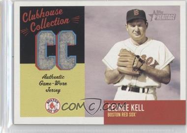 2002 Topps Heritage - Clubhouse Collection Relics #CC-GK - George Kell