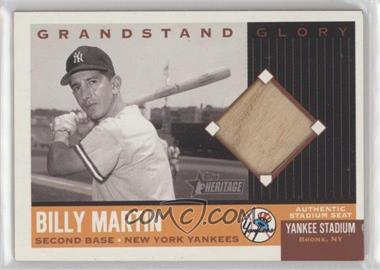 2002 Topps Heritage - Grandstand Glory #GG-BM - Billy Martin