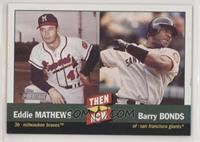 Eddie Mathews, Barry Bonds [EX to NM]