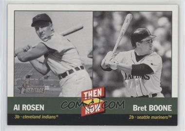 2002 Topps Heritage - Then & Now #TN 6 - Al Rosen, Bret Boone