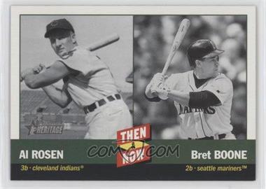 2002 Topps Heritage - Then & Now #TN 6 - Al Rosen, Bret Boone