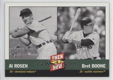 2002 Topps Heritage - Then & Now #TN 6 - Al Rosen, Bret Boone