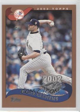 2002 Topps Opening Day - [Base] #31 - Roger Clemens
