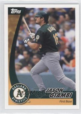 2002 Topps Post - [Base] #10 - Jason Giambi