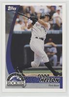 2002 Topps Post Todd Helton Baseball Cards