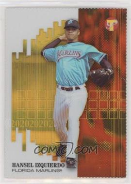 2002 Topps Pristine - [Base] - Gold Refractor #197 - Hansel Izquierdo /70