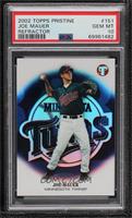 Joe Mauer [PSA 10 GEM MT] #/1,999