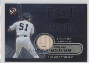 2002 Topps Pristine - Fall Memories #FM-BW - Bernie Williams /1000