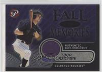 Todd Helton #/1,000