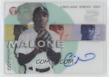 2002 Topps Pristine - Personal Endorsements Autographs #PE-CM - Corwin Malone