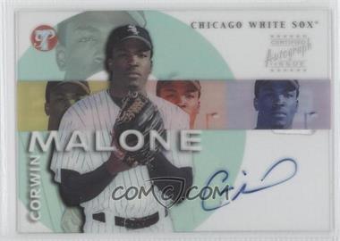 2002 Topps Pristine - Personal Endorsements Autographs #PE-CM - Corwin Malone